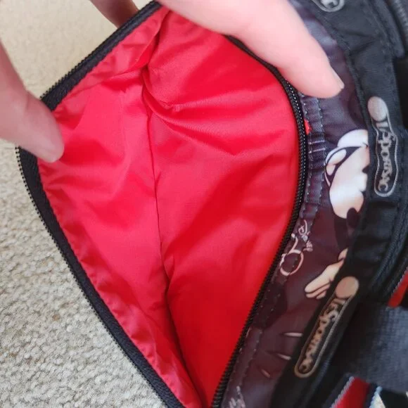 NWOT *RARE* LeSportsac Disney 100 Team Micky Mini Crossbody Bag - Picture 6 of 12